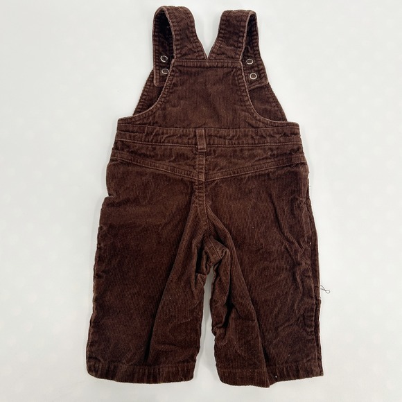 Disney Baby Vintage Y2K Winnie the Pooh Tigger Pals‎ Corduroy Overalls Size 0-3M - Picture 7 of 7